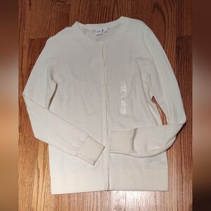 GAP Ivory Cardigan